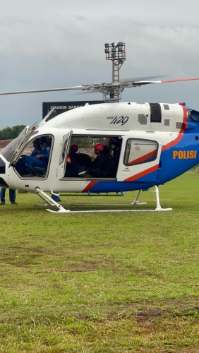 Polri Sisir Lokasi Desa Diduga Terisolir Pakai Helikopter dan Drone