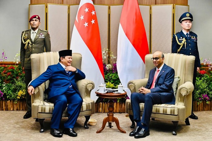 Presiden Prabowo Gelar Courtesy Call dengan Presiden Singapura