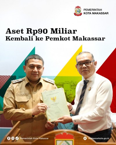 Bersama Kejari Makassar, Pemkot Berhasil Selamatkan HGB