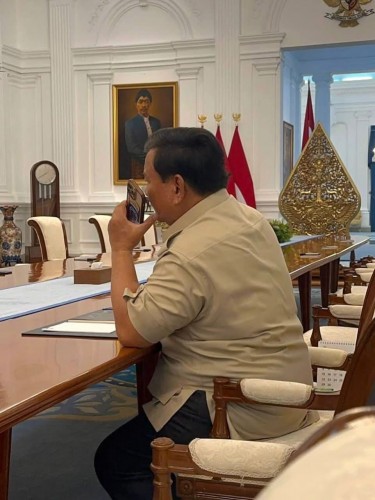 Telepon Emir Qatar Pascaserangan Israel ke Doha, Presiden Prabowo Tegaskan Solidaritas