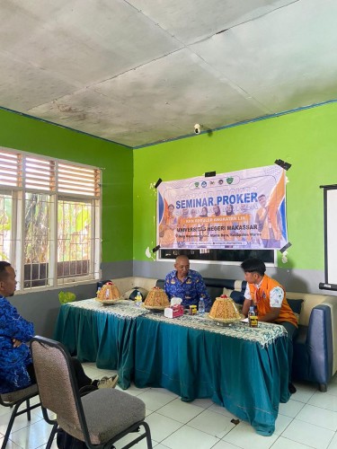 Kegiatan seminar program kerja KKN UNM di Desa Majannang Tuai Apresiasi dan Harapan Positif
