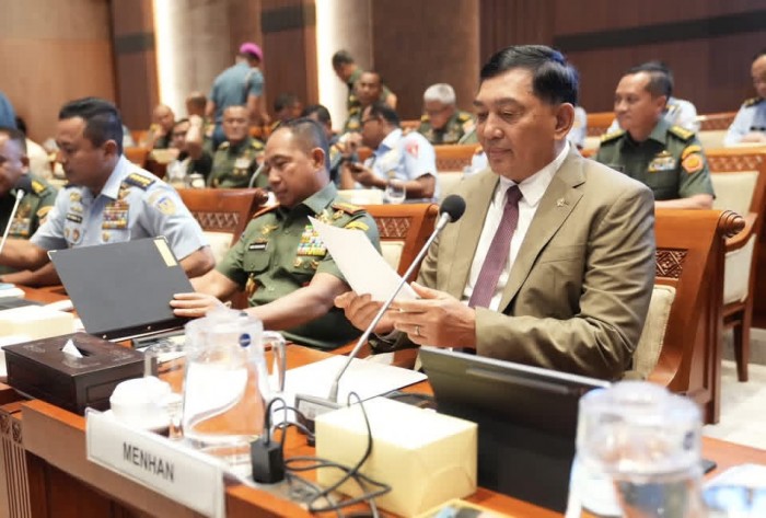 Raker Bersama Komisi I, Menhan RI Tegaskan Pentingnya Penggunaan, Pembinaan dan Pembangunan Kekuatan TNI