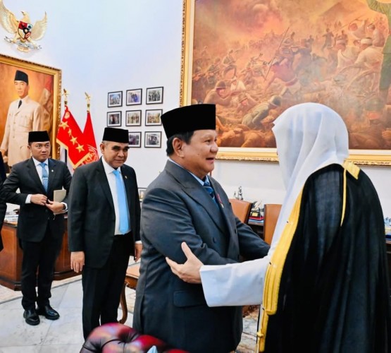 Presiden Prabowo Terima Sekjen Liga Muslim Dunia