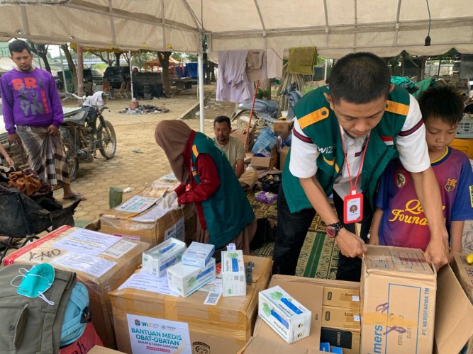 Posko WI Resmi Beroperasi di Aceh Tamiang, Tim Medis Diterjunkan dan Istri Direktur RSUD Tinjau Langsung