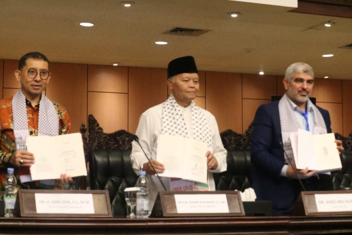 Konferensi Nasional Kemenangan Gaza dan Peluncuran Buku Taufan Al Aqsa