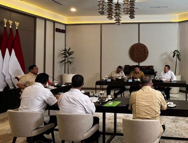 Presiden Prabowo Bahas Sejumlah Isu Strategis Nasional