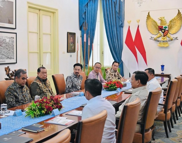 Presiden Prabowo Terima Pimpinan MPR, Bahas Sidang Tahunan hingga Dukungan terhadap Palestina