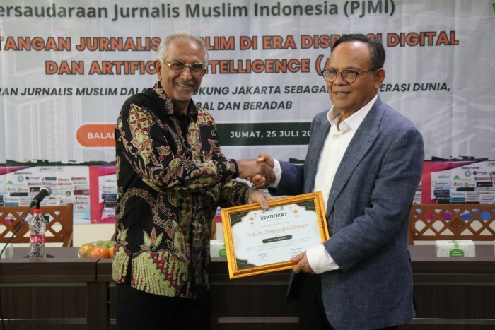 Gelar Rakernas 2025, PJMI Soroti Peran Jurnalis Muslim Hadapi Disrupsi Digital dan AI