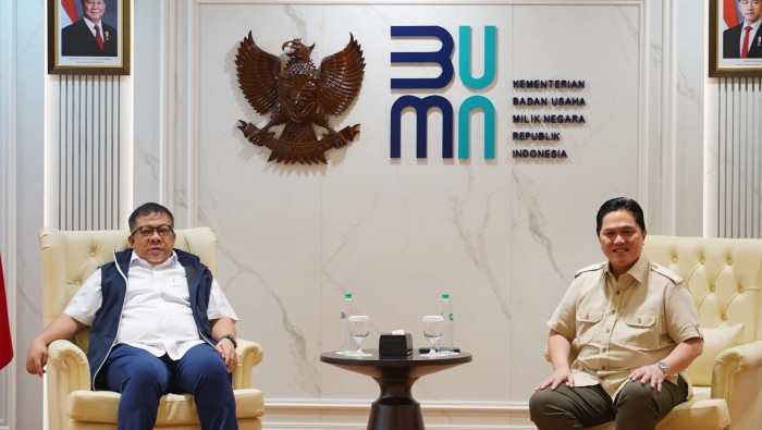 Berjumpa Menteri BUMN, Wamen PKP Fahri Hamzah Bahas Pembentukan Semacam \"Bulog Perumahan\" untuk Atasi Backlog Hunian
