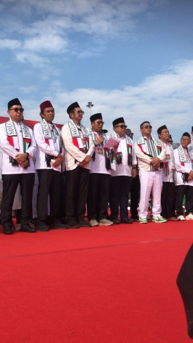 Suara dari Monas Jakarta untuk Gaza Terbebas dari Genosida