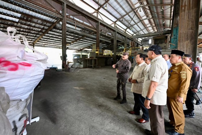 Presiden Prabowo Saksikan Penyerahan Aset BRN ke PT Timah Tbk